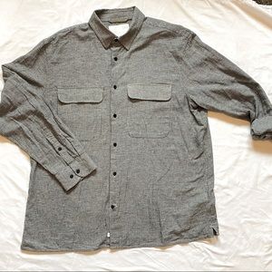 Banana Republic Euro-style Micro-Pattern Flannel